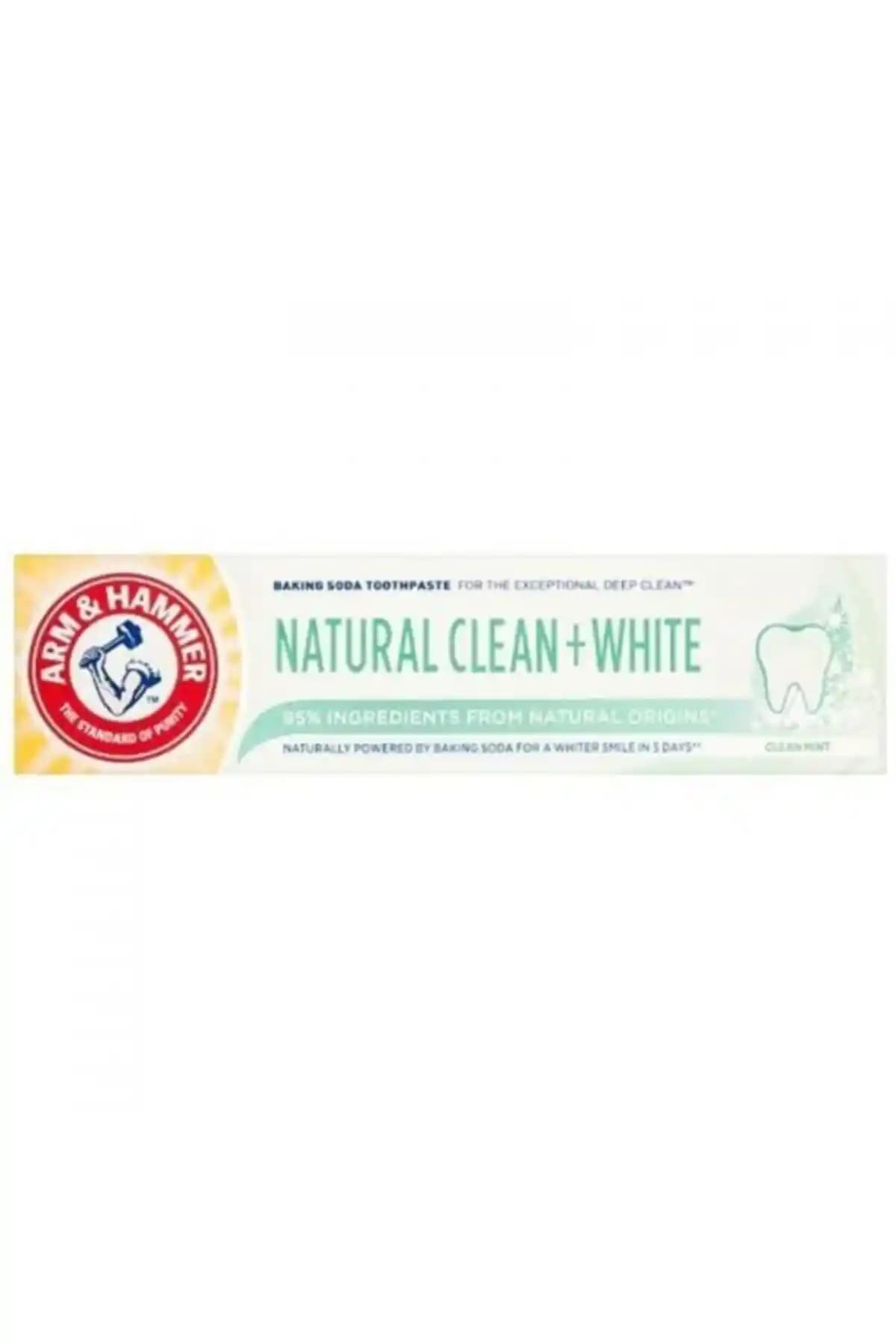 Arm & Hammer Natural Clean & White Doğal Beyazlatıcı Diş Macunu Ürün Özellikleri ve Kullanım Rehberi