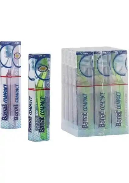 Banat Compact Diş Fırçası: Günlük Kullanım İçin Pratik ve Etkili Diş Temizleme Çözümü