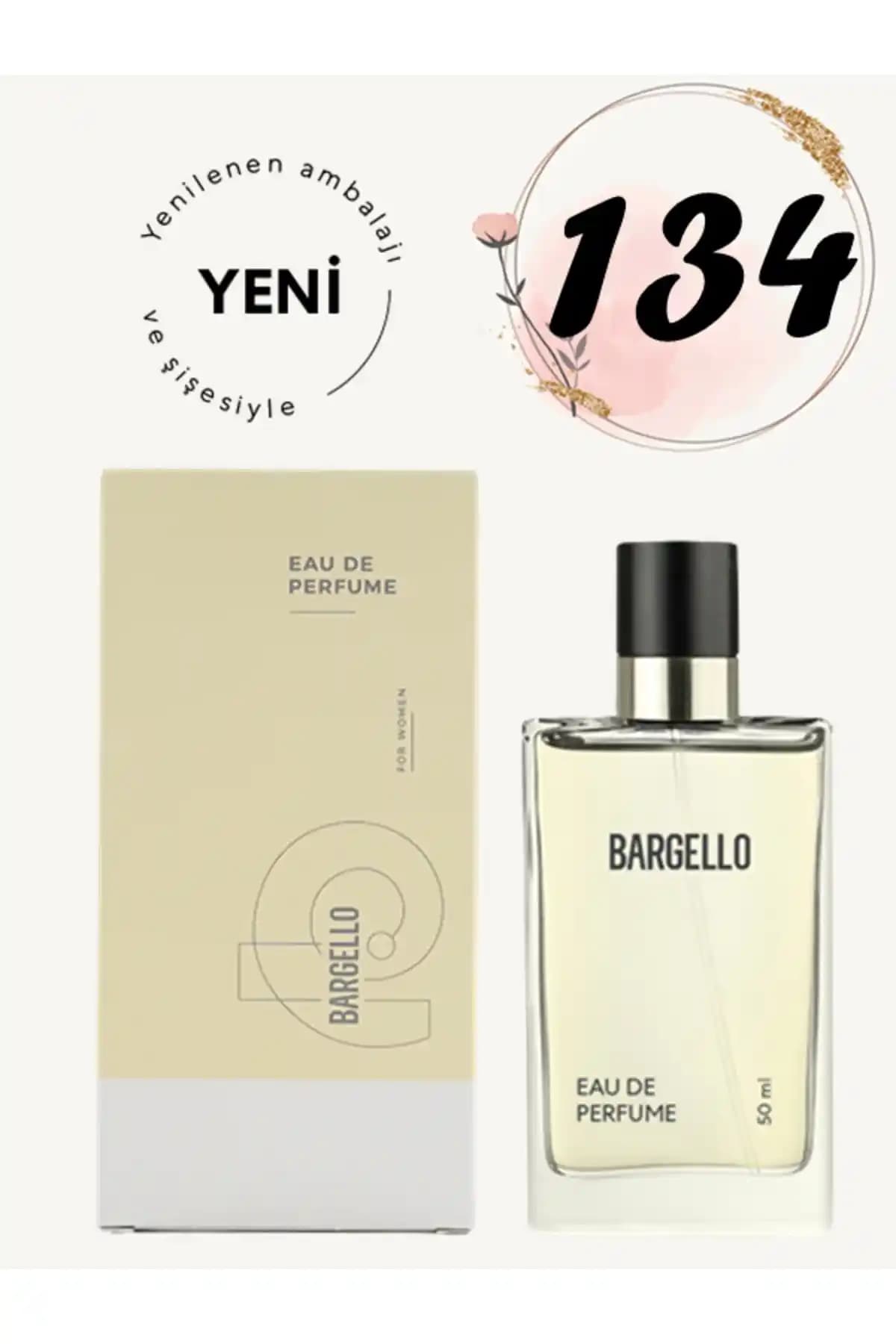 Bargello Kadın Parfüm 134 Oriental 50 ml, Zarif ve Kalıcı Odunsu Koku Seçeneği