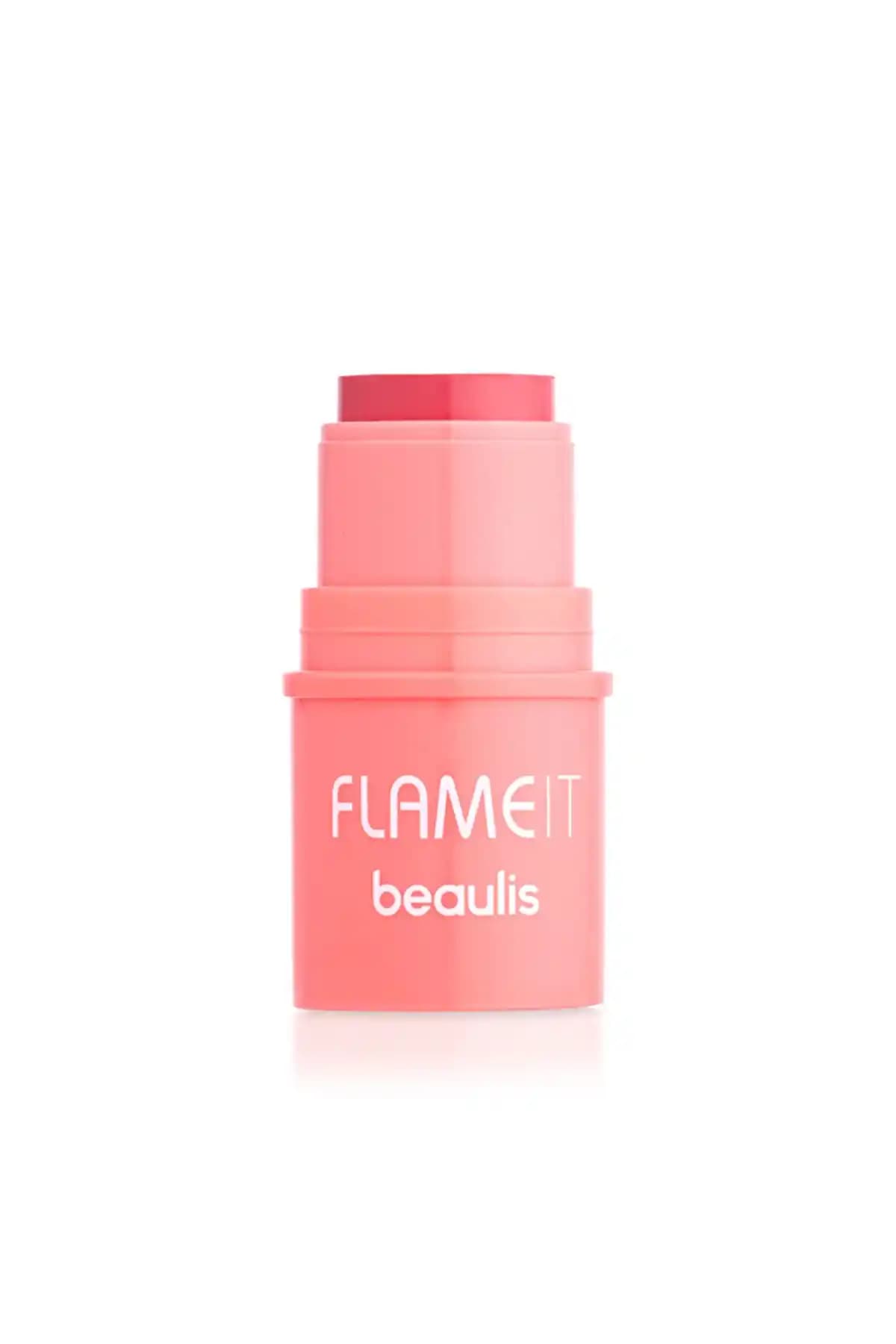Beaulis Flame It Mini Stick Allık 651 Pink Sunset Pratik Kullanım ve Canlı Renk Özelliği ile Öne Çıkar