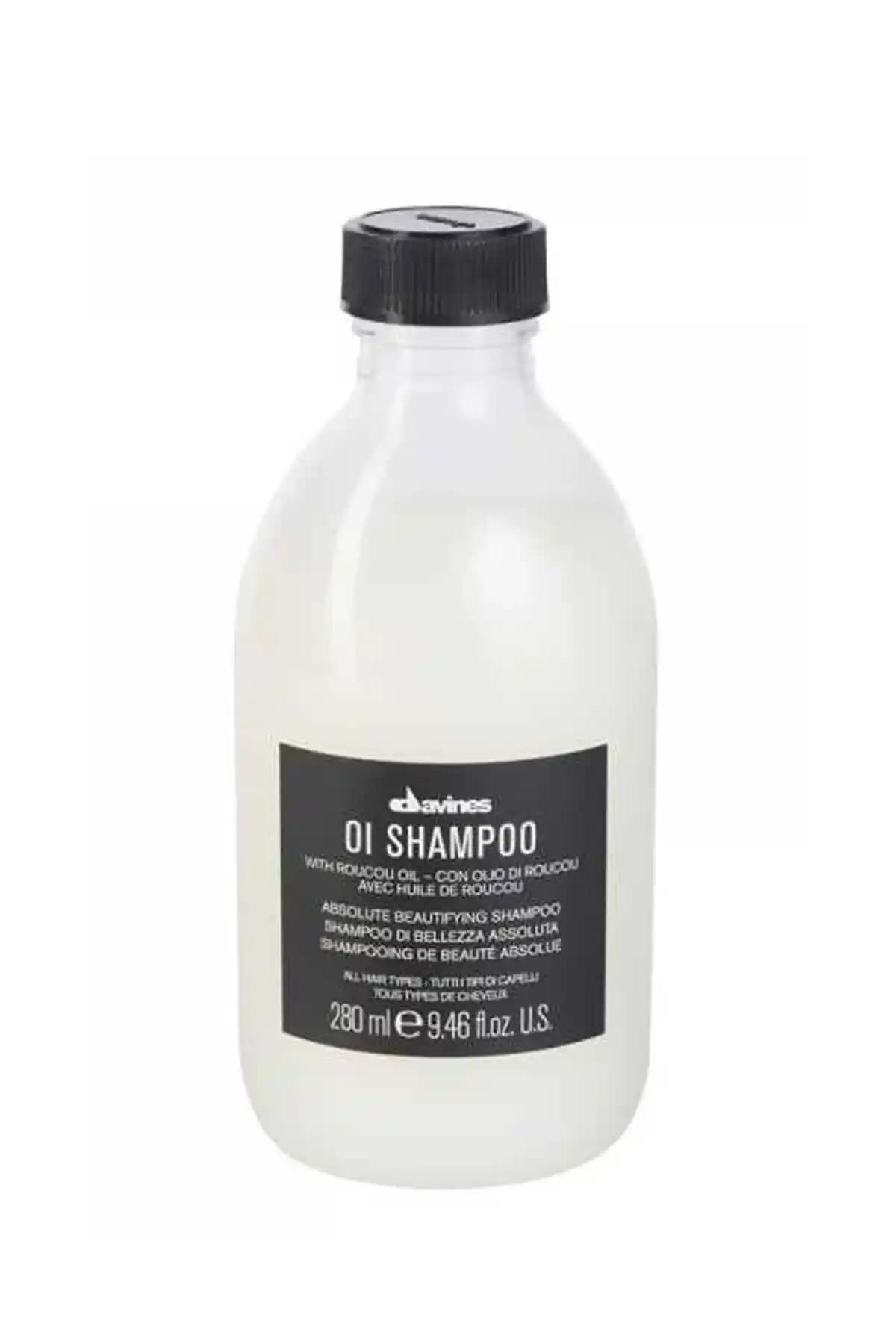Davines Oi Shampoo Sülfatsız Doğal Saç Bakım Şampuanı Tüm Saç Tipleri İçin Güçlendirici ve Parlaklık Sağlar