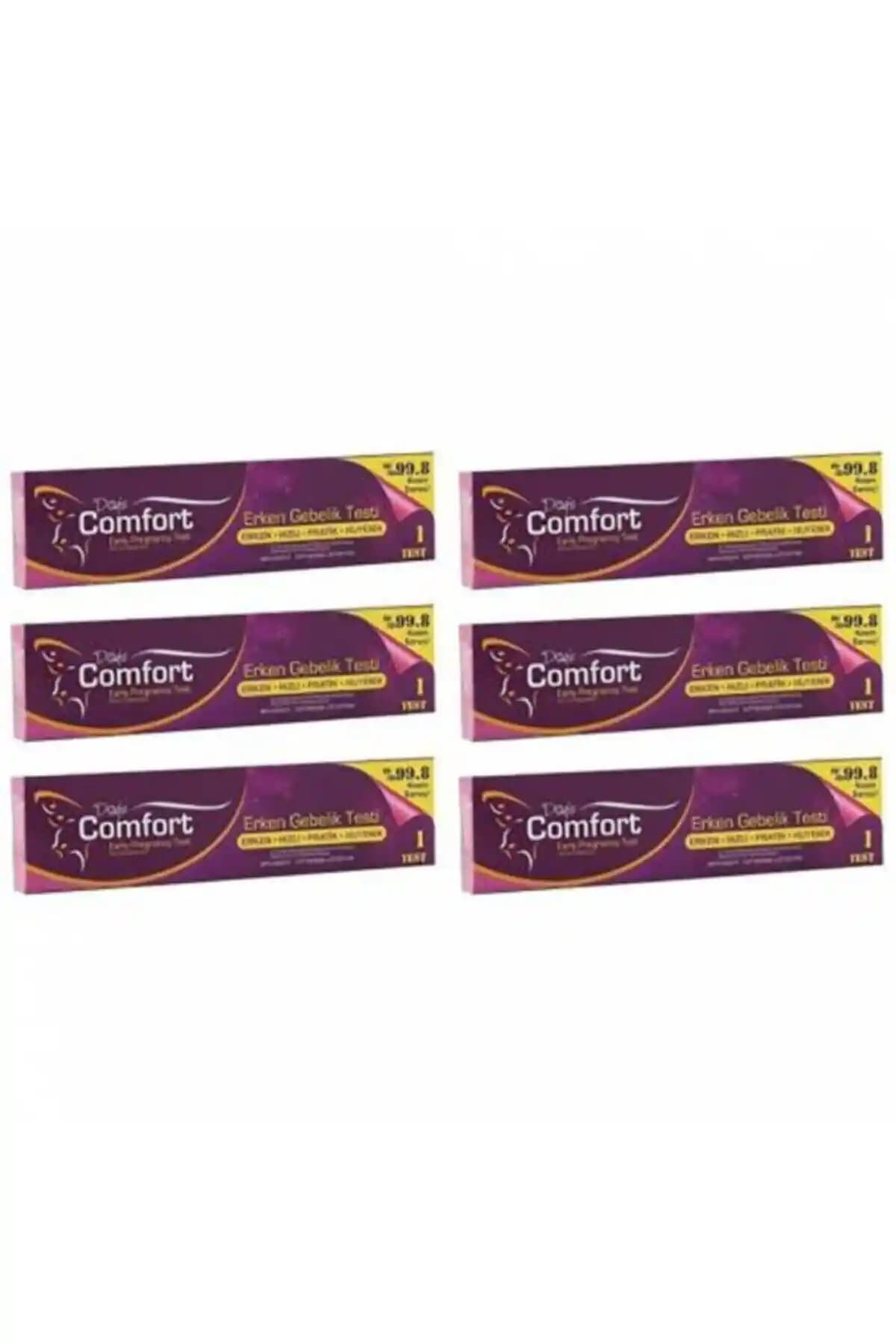Day's Comfort 6'lı Erken Gebelik Testi Güvenilir ve Pratik Kullanım İçin Uygun Bir Seçenek