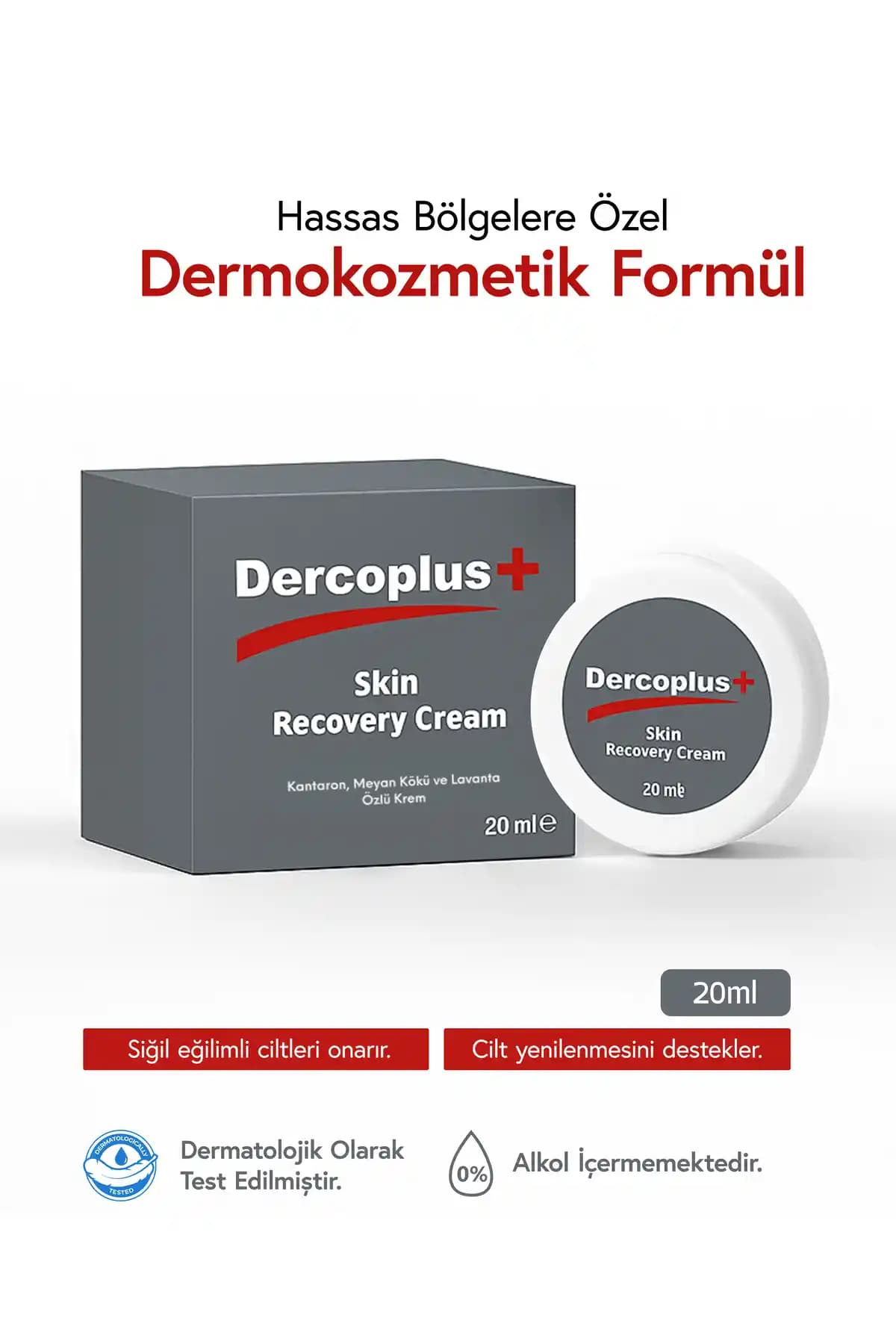 DerCoplus Recovery Krem: Doğal İçeriklerle Cilt Sorunlarına Etkili Çözüm