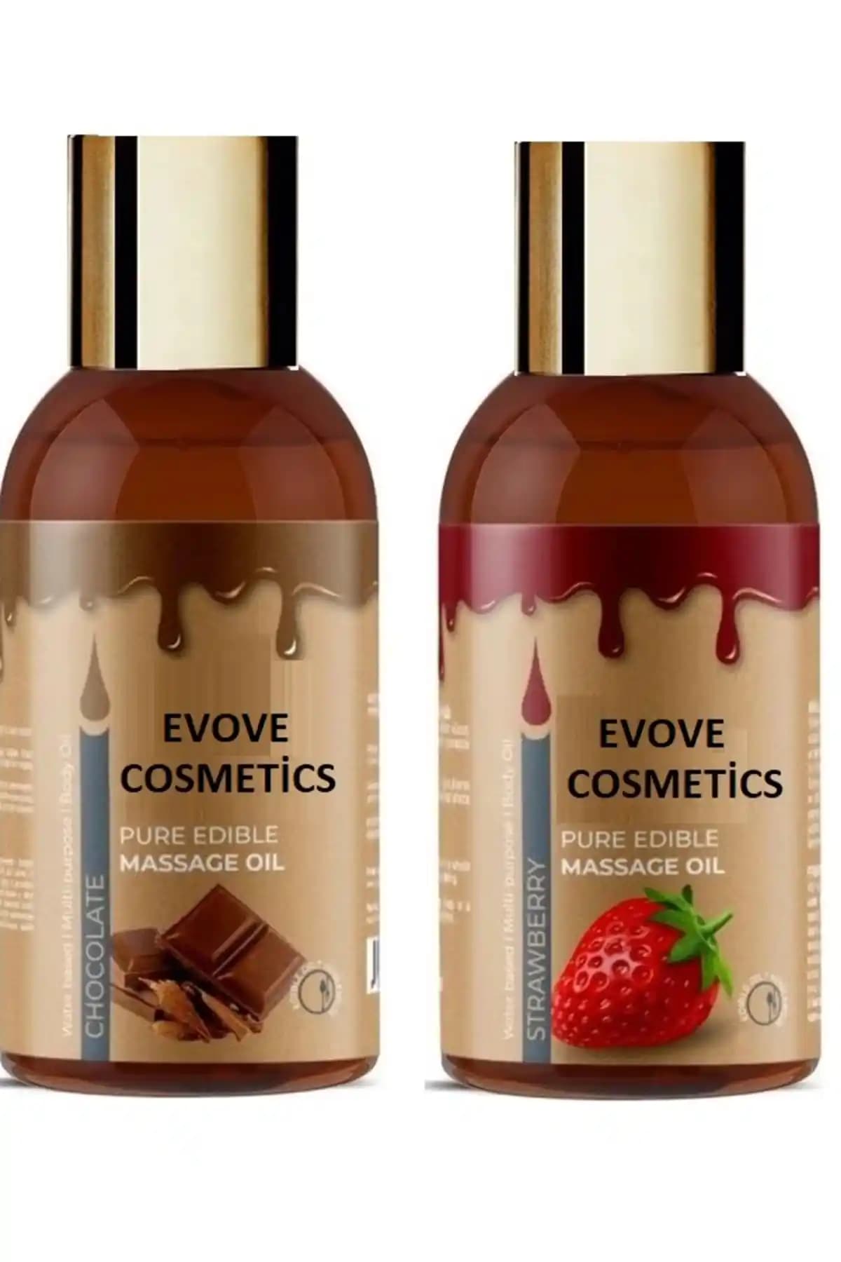 Evove Cosmetics Dubai Çikolatalı ve Çilekli Masaj Yağı Seti İncelemesi ve Özellikleri