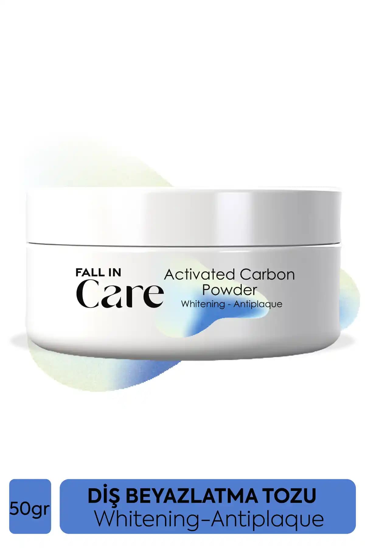FALL IN CARE Aktif Karbon Diş Beyazlatma Tozu: Doğal ve Etkili Diş Temizliği Çözümü