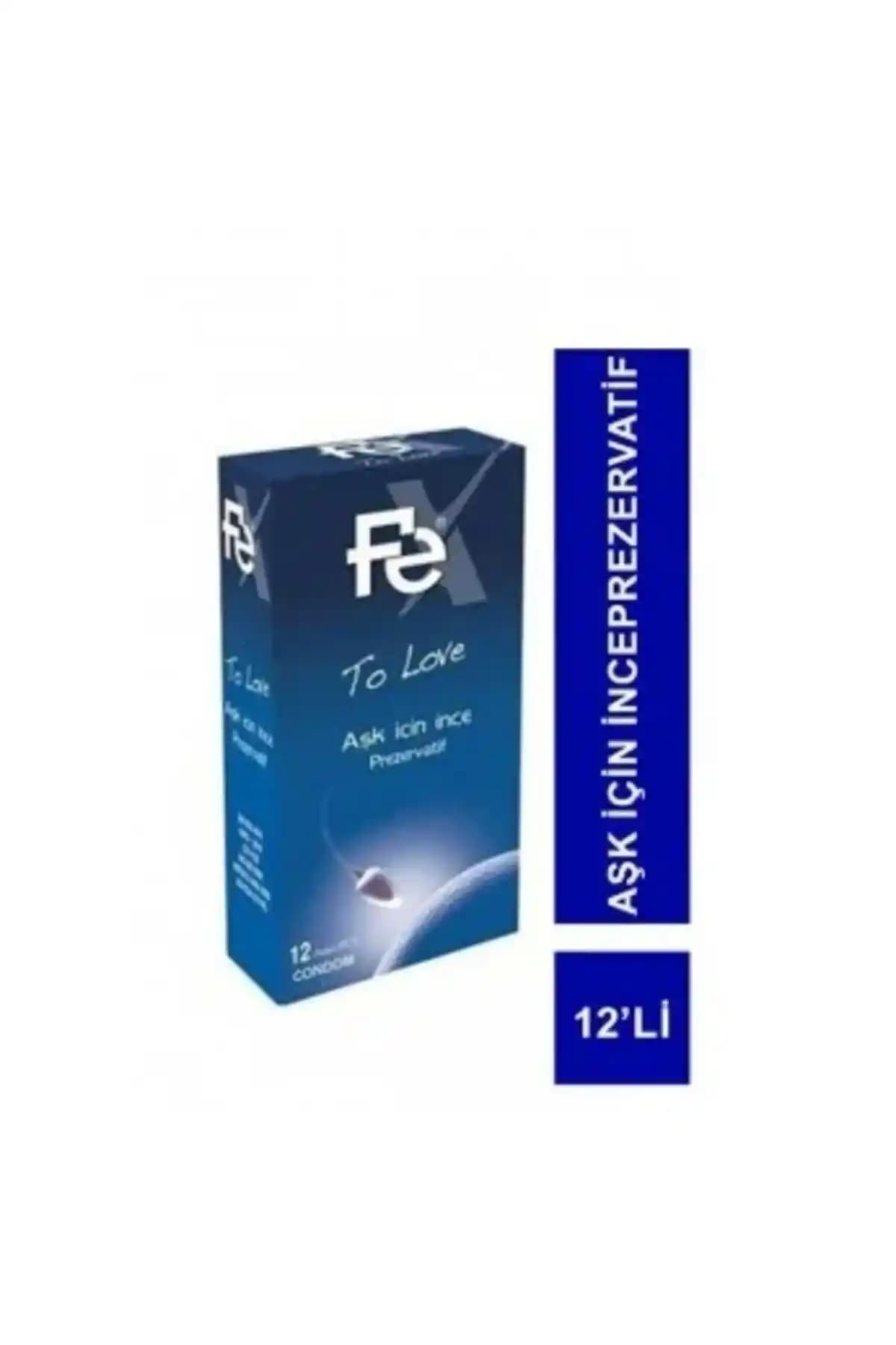Fe Prezervatif To Love 12li: Güvenli ve Konforlu Kullanım Sağlayan Türkiye Menşeli Ürün