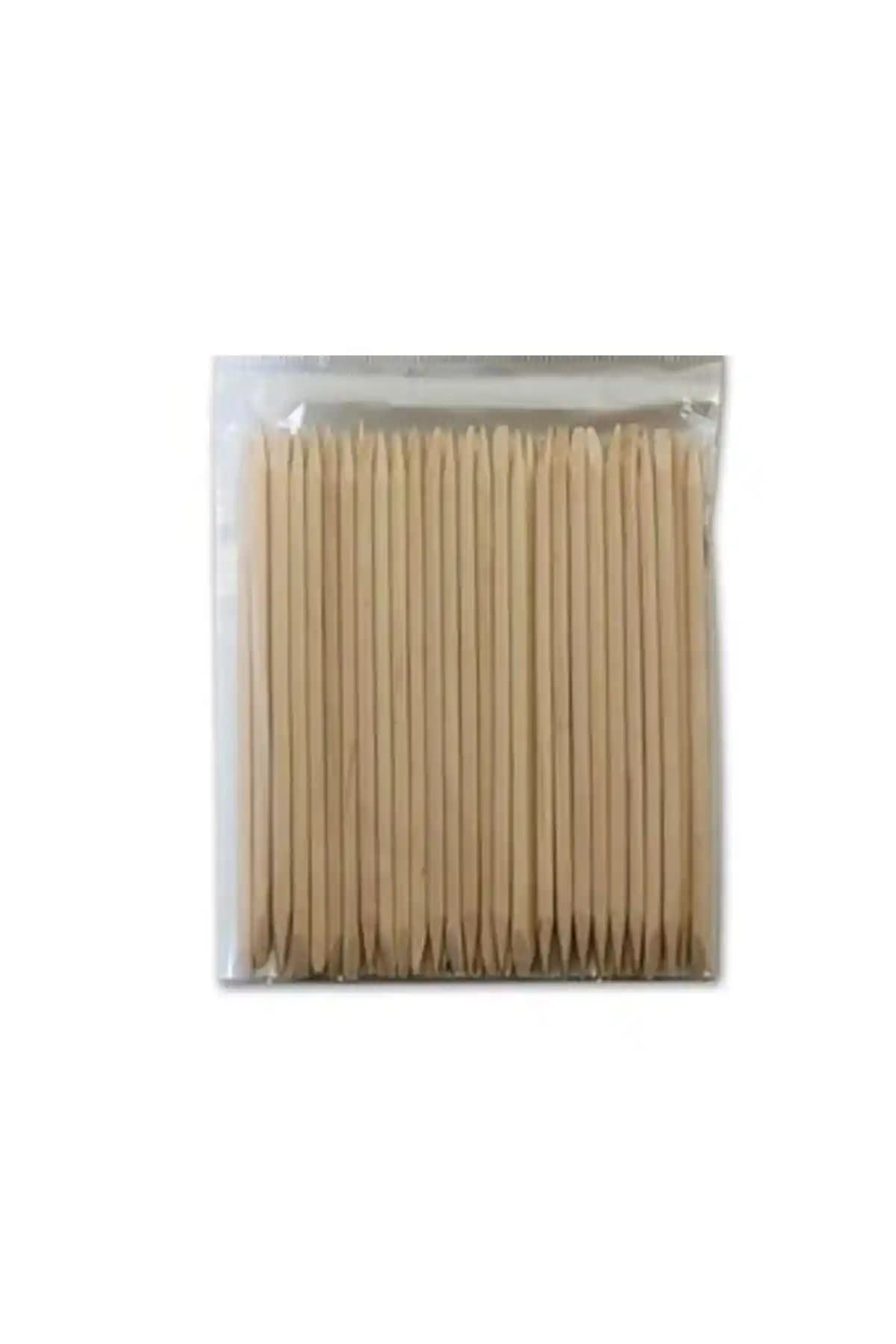 Genel Markalar Ahşap Et Itici 50li Manikür Çubuğu ile Tırnak Bakımında Yenilikçi Çözüm