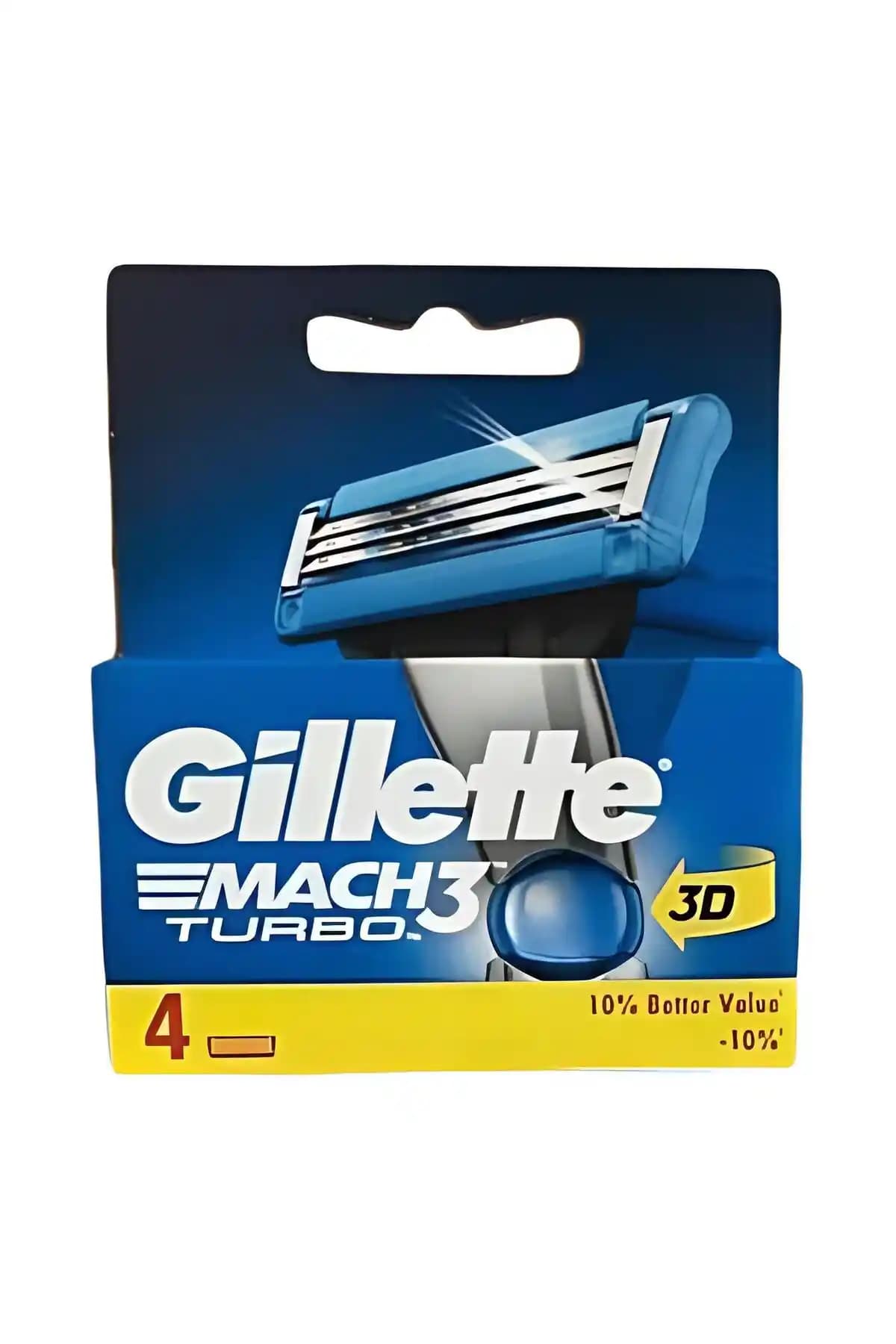 Gillette Mach 3 Turbo 3D Tıraş Bıçağı: Yüksek Performans ve Konfor Sunan Modern Tasarım