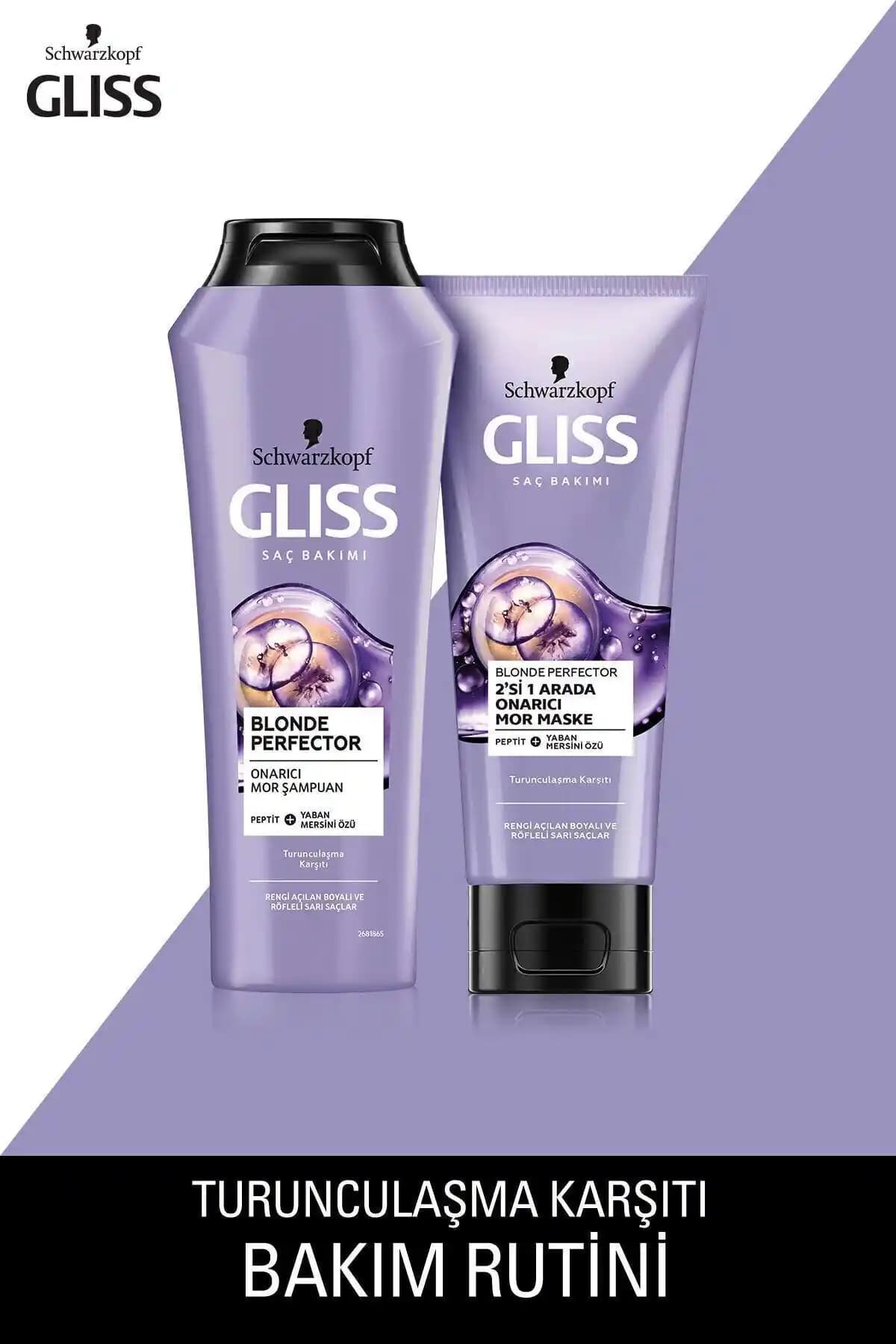 Gliss Blonde Perfector Serisi: Sarı Saçlar İçin Renk Koruma ve Parlaklık Artırıcı Bakım Çözümü