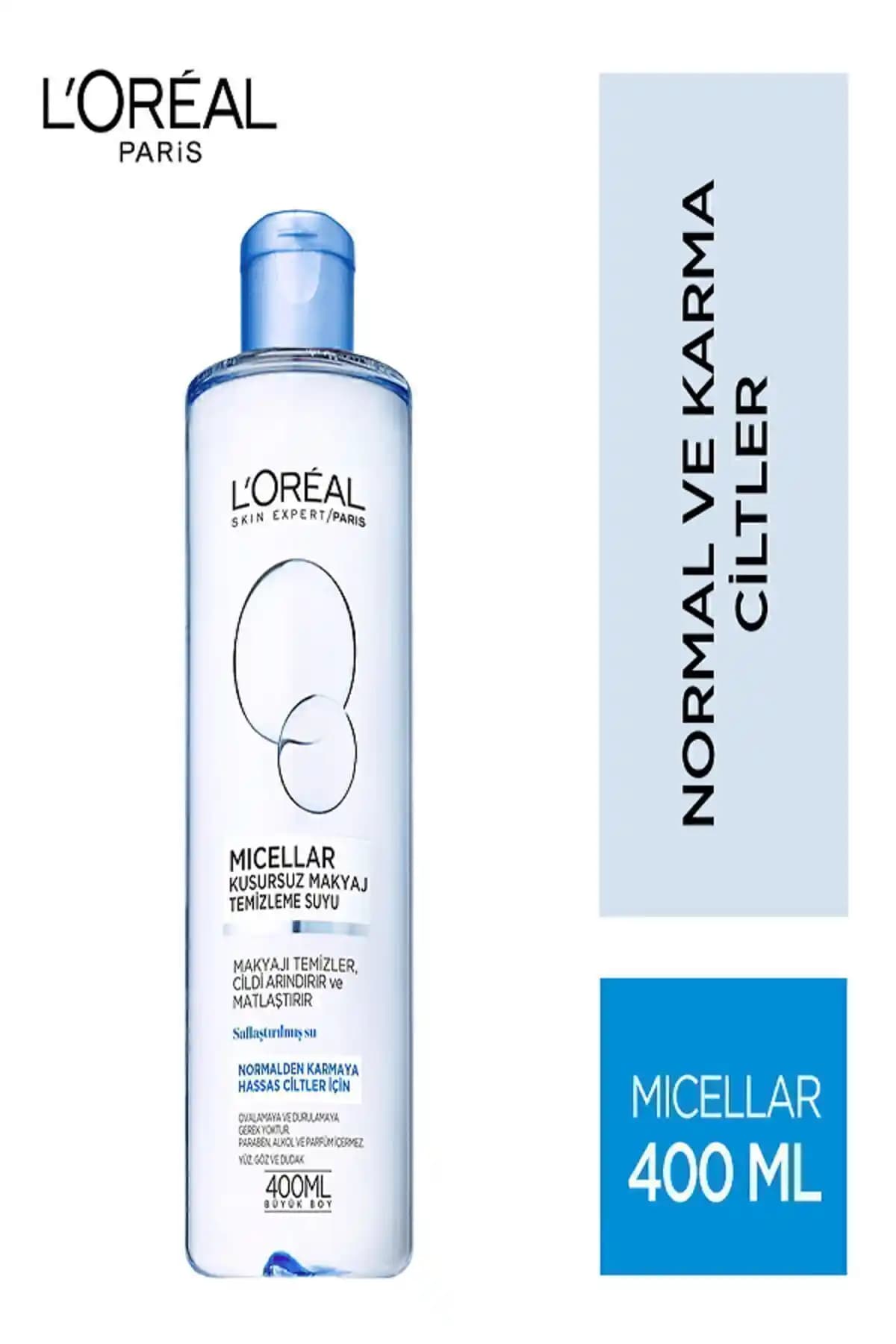 L'Oreal Paris Kusursuz Makyaj Temizleme Suyu İncelemesi ve Kullanıcı Yorumları