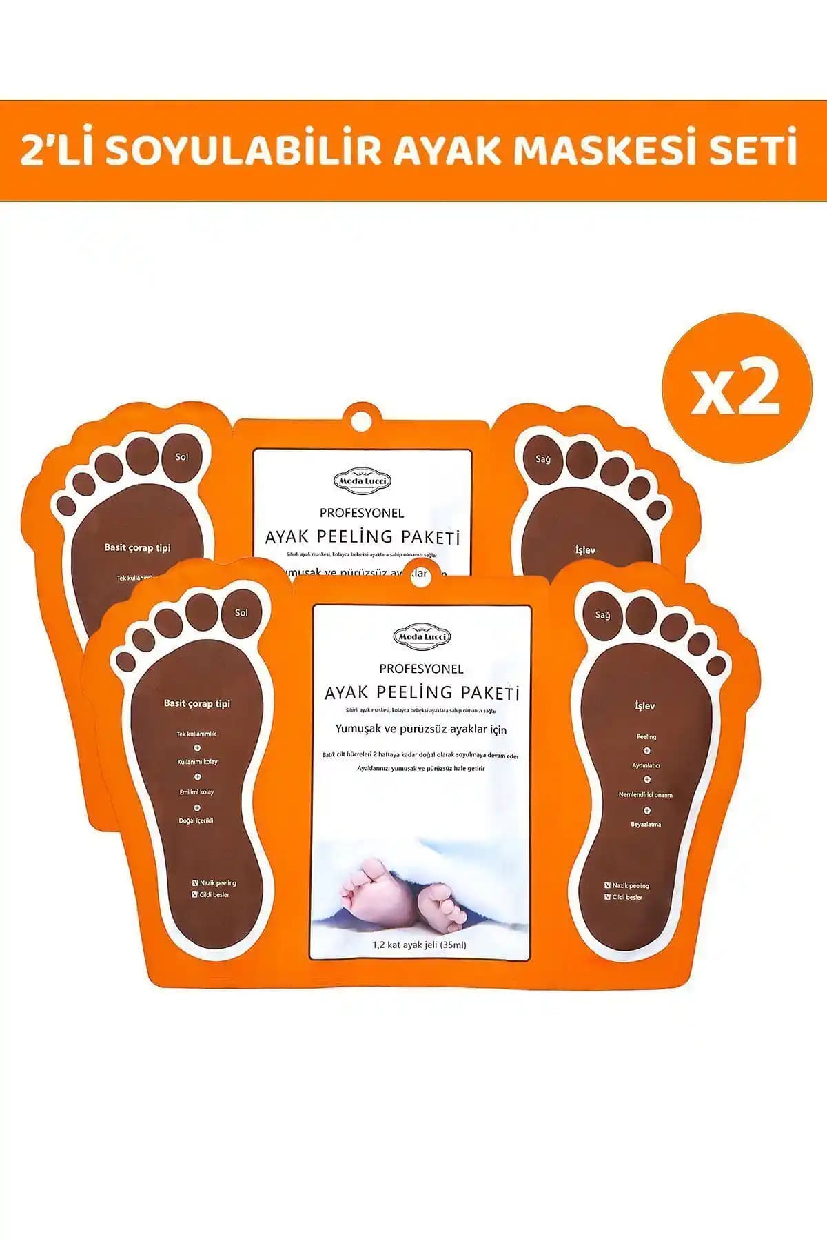 LUPİX Çorap Tipi Ayak Peeling Maskesi ile Ayaklarınızda Yenilenme ve Yükseklik Deneyimi