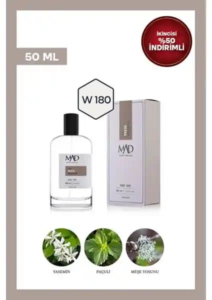 Mad W180 Selective Erkekler İçin Odunsu ve Ferah Kalıcı Parfüm Üstün Tasarım