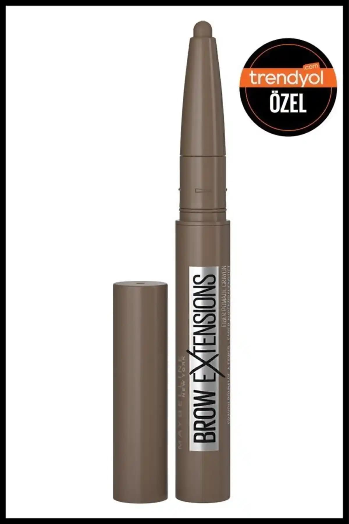 Maybelline New York Brow Extensions Kaş Kalemi 04 Medium Brown Doğal ve Kalıcı Kaşlar İçin