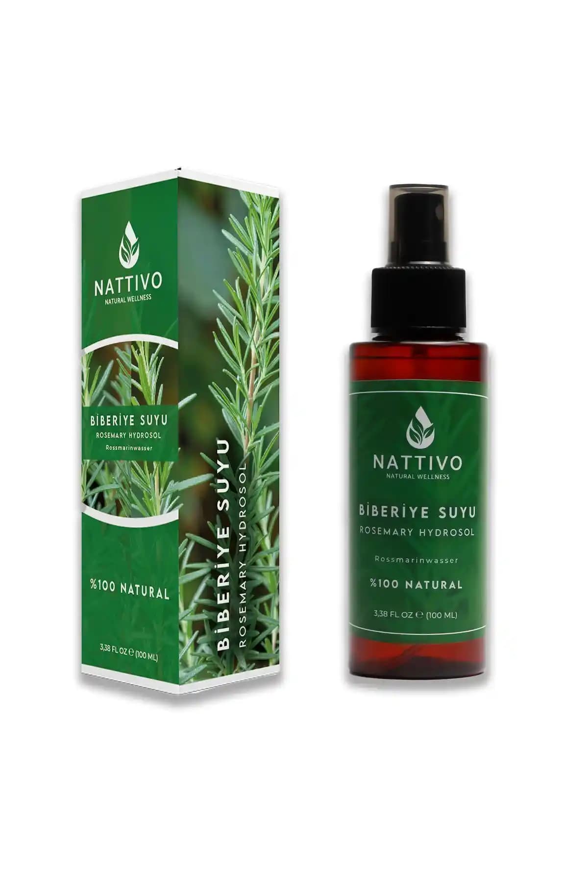 NATTIVO Biberiye Suyu: Doğal ve Etkili Saç Bakımında Yenilikçi Çözüm