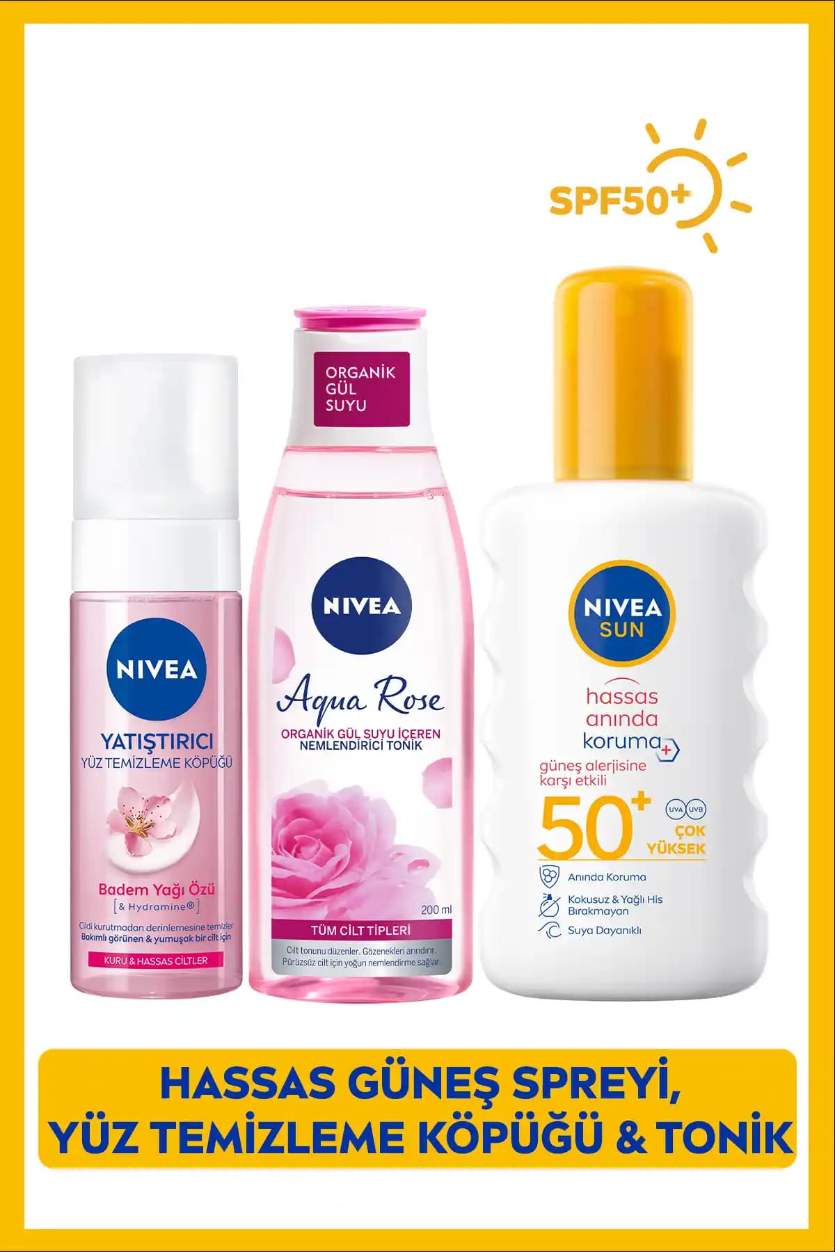NIVEA Güneş Koruyucu Sprey ve Cilt Bakım Ürünleri ile Güçlü ve Hassas Ciltlere Uygun Koruma