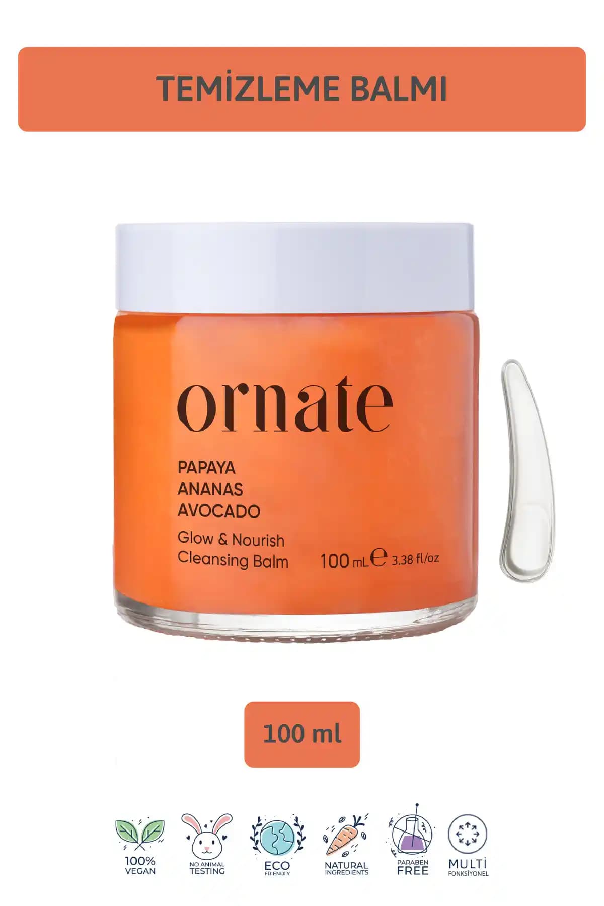 Ornate Makyaj ve Yüz Temizleme Balmı: Derinlemesine Temizlik ve Nemlendirme Özellikleri