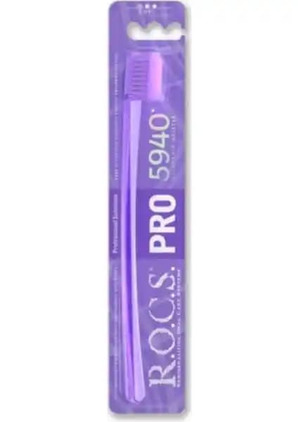 R.O.C.S. Pro 5940 Ultra Soft Mor Diş Fırçası Hassas Dişler İçin Güvenilir Temizlik Çözümü