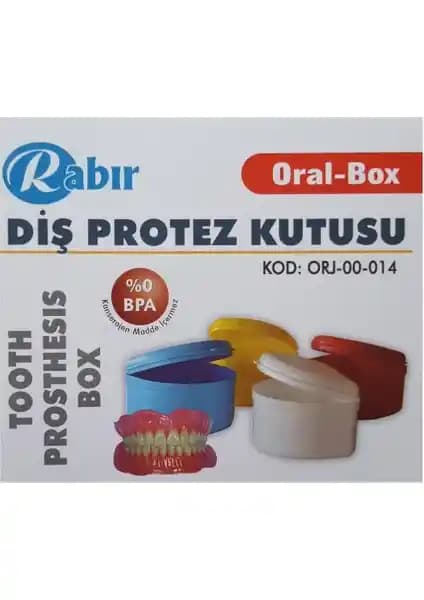 Rabır Diş Protez Saklama Kutusu Medlon ile Hijyenik ve Pratik Protez Bakımı