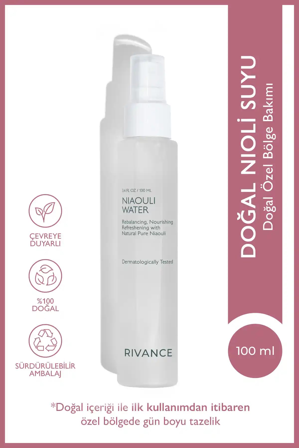 Rivance Doğal Genital Giderici ve Koku Önleyici Ürünleri Hakkında Bilgi