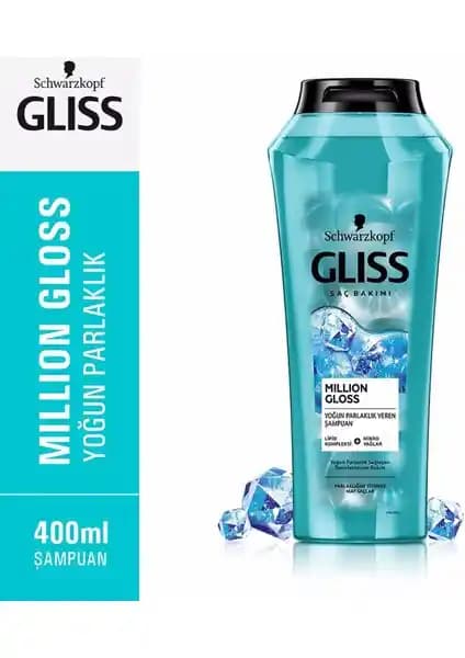 Schwarzkopf Gliss Million Gloss Yoğun Parlaklık Veren Şampuan İncelemesi ve Kullanıcı Yorumları