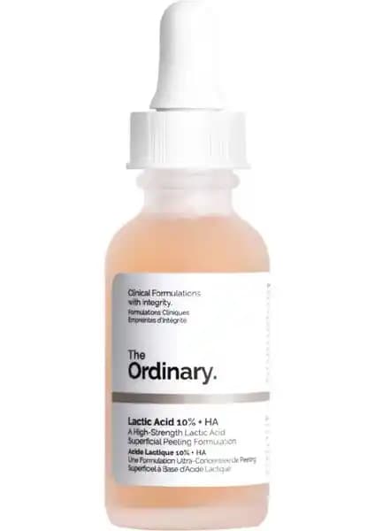 The Ordinary Lactic Acid 10% + HA Su Bazlı Serum: Hassas ve Kuru Ciltler İçin Yenileyici Bakım Ürünü