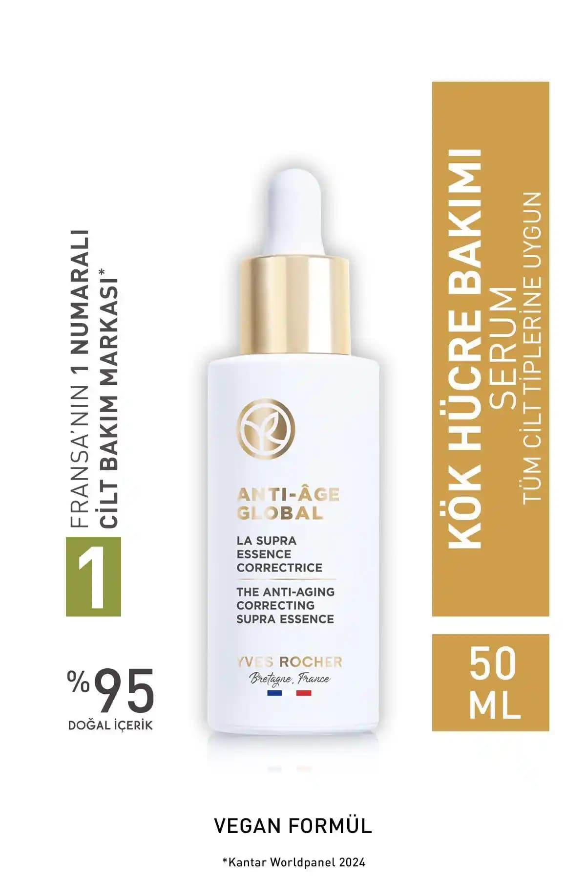 Yves Rocher Yenileyici Yaşlanma Karşıtı Bitkisel Kök Hücre Bakımı Ürünü Hakkında Detaylı Bilgi