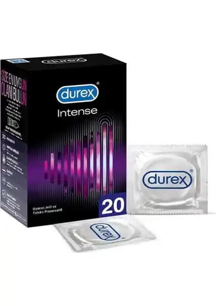 Durex Intense 20'li Uyarıcı Jel ve Tırtıklı Prezervatif: Özellikler ve Değerlendirme