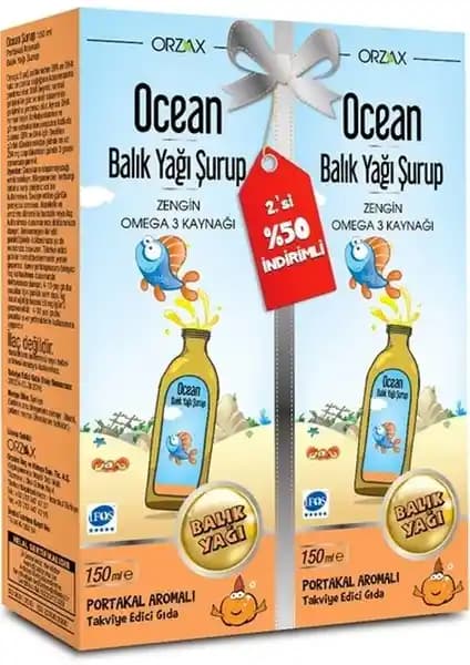 Orzax Ocean Portakal Aromalı Balık Yağı Şurubu: Ürün Özellikleri ve Kullanım Analizi
