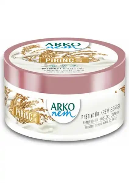 Arko Nem Prebiyotik Krem Serisi Pirinç Sütü: Doğal ve Etkili Cilt Bakım Çözümü