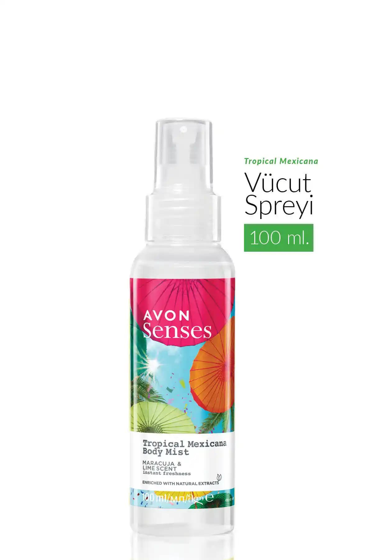 Avon Senses Tropical Mexicana Vücut Spreyi: Ferahlatıcı ve Tropikal Koku Deneyimi