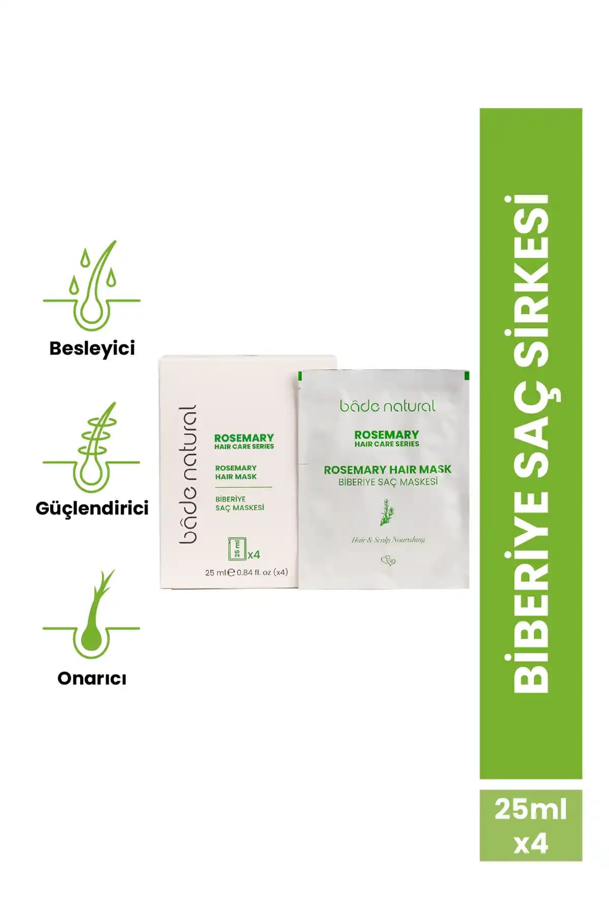 Bade Natural Biberiye Saç Maskesi: Doğal ve Güçlendirici Saç Bakımında Yeni Bir Dönem