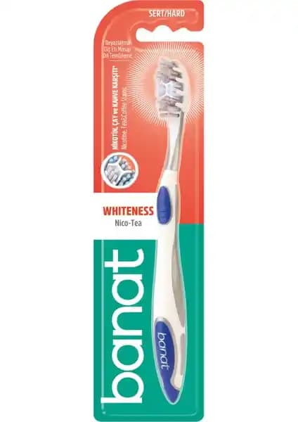 Banat Sert Kıllı Beyazlatıcı Leke Önleyici Diş Fırçası Özellikleri ve Kullanım Avantajları