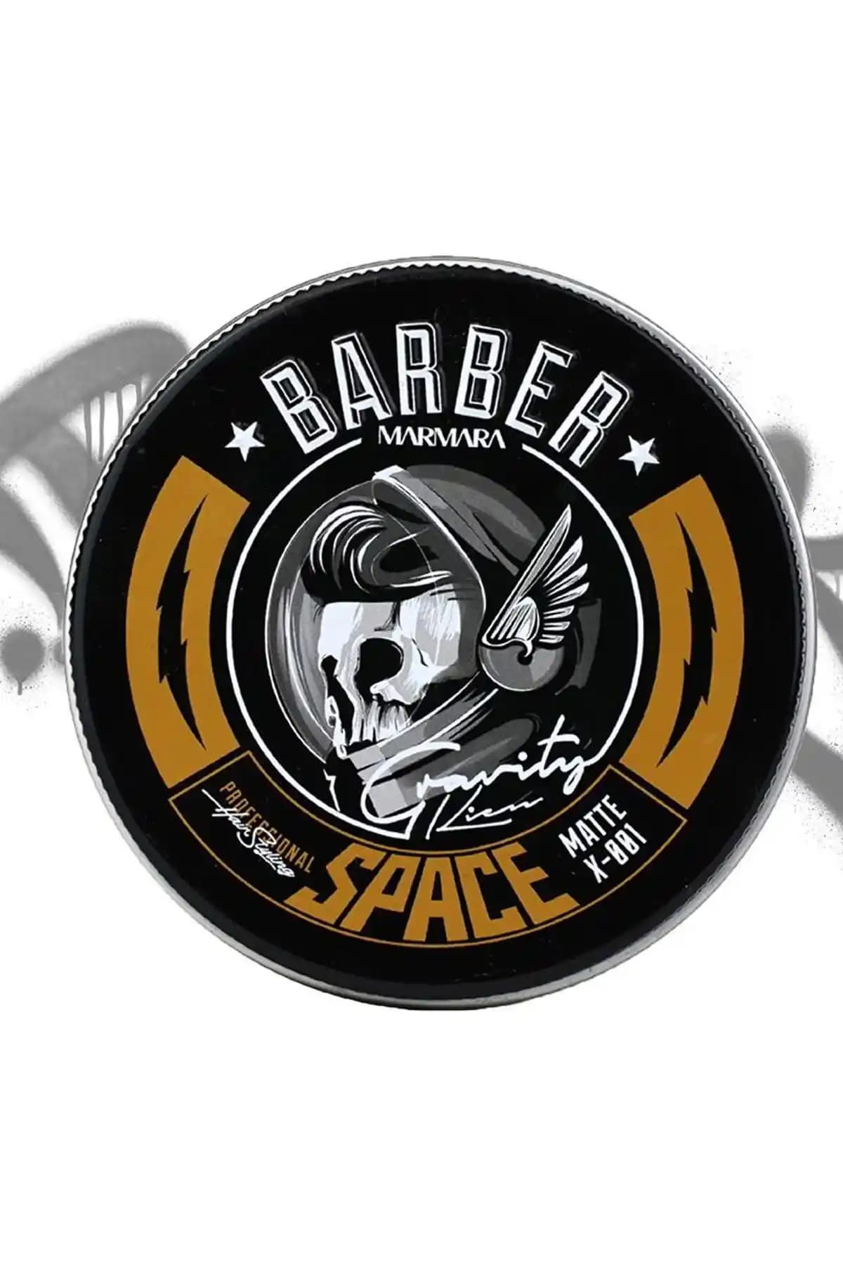 Barber Marmara Space Wax 100 ml Profesyonel ve Günlük Kullanım İçin Güçlü Saç Şekillendirici