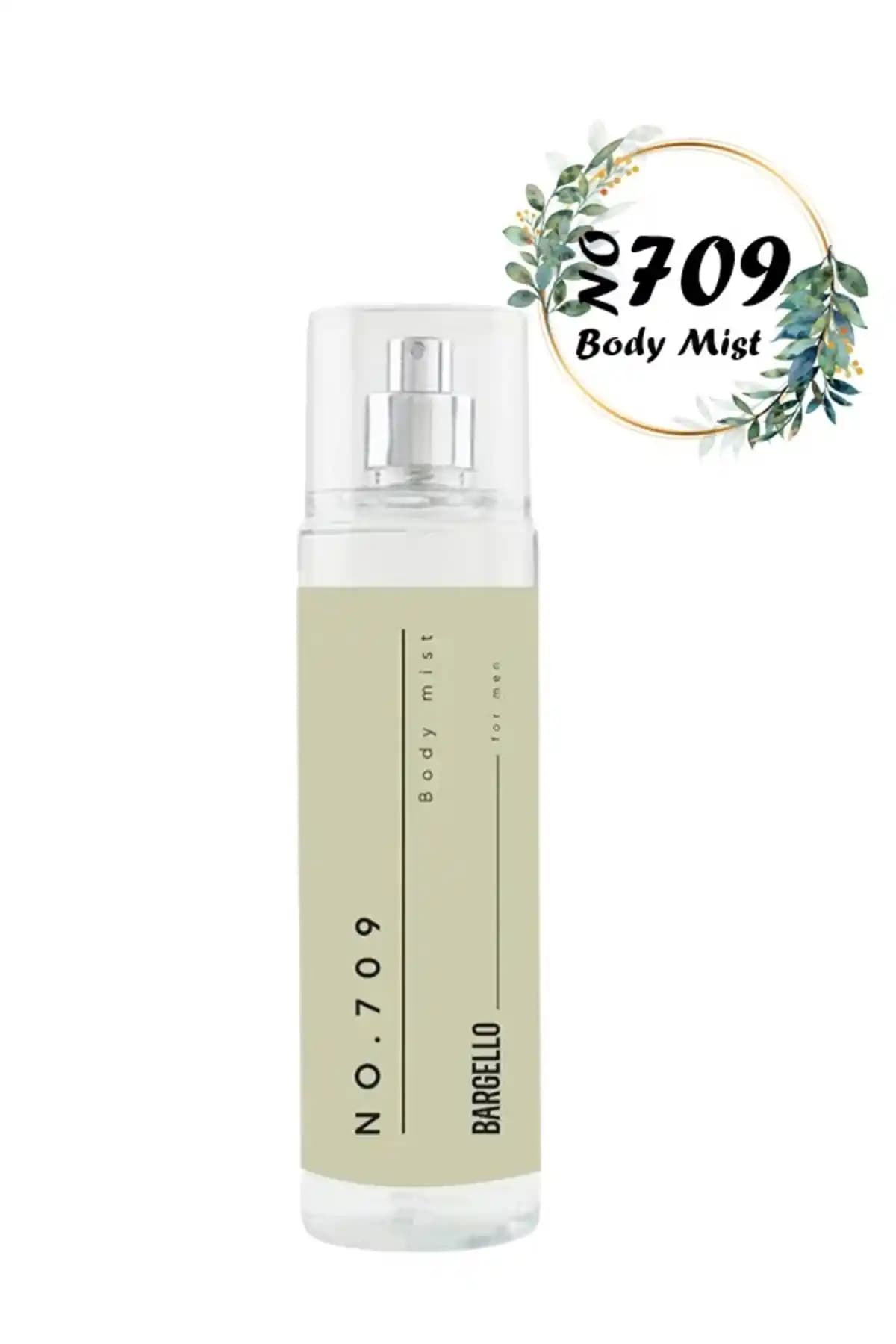 Bargello NO 709 Erkek Body Misk Vücut Spreyi Odunsu Koku ve Günlük Kullanım İçin Uygun