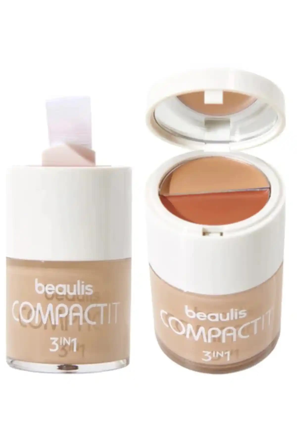 Beaulis Compact It: Çok Yönlü Fondöten, Allık ve Kapatıcı ile Günlük Makyaj Kolaylığı
