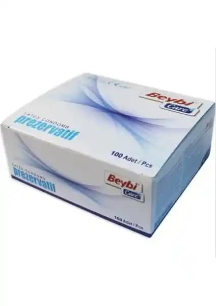 Beybi Condom 100 Adet Lateks Prezervatif Güvenli ve Konforlu Kullanım İçin Uygun