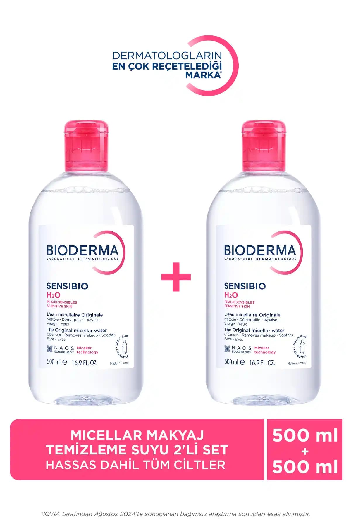 Bioderma Sensibio H2O Micellar Su Hassas Ciltler İçin Güvenilir Temizlik Çözümü