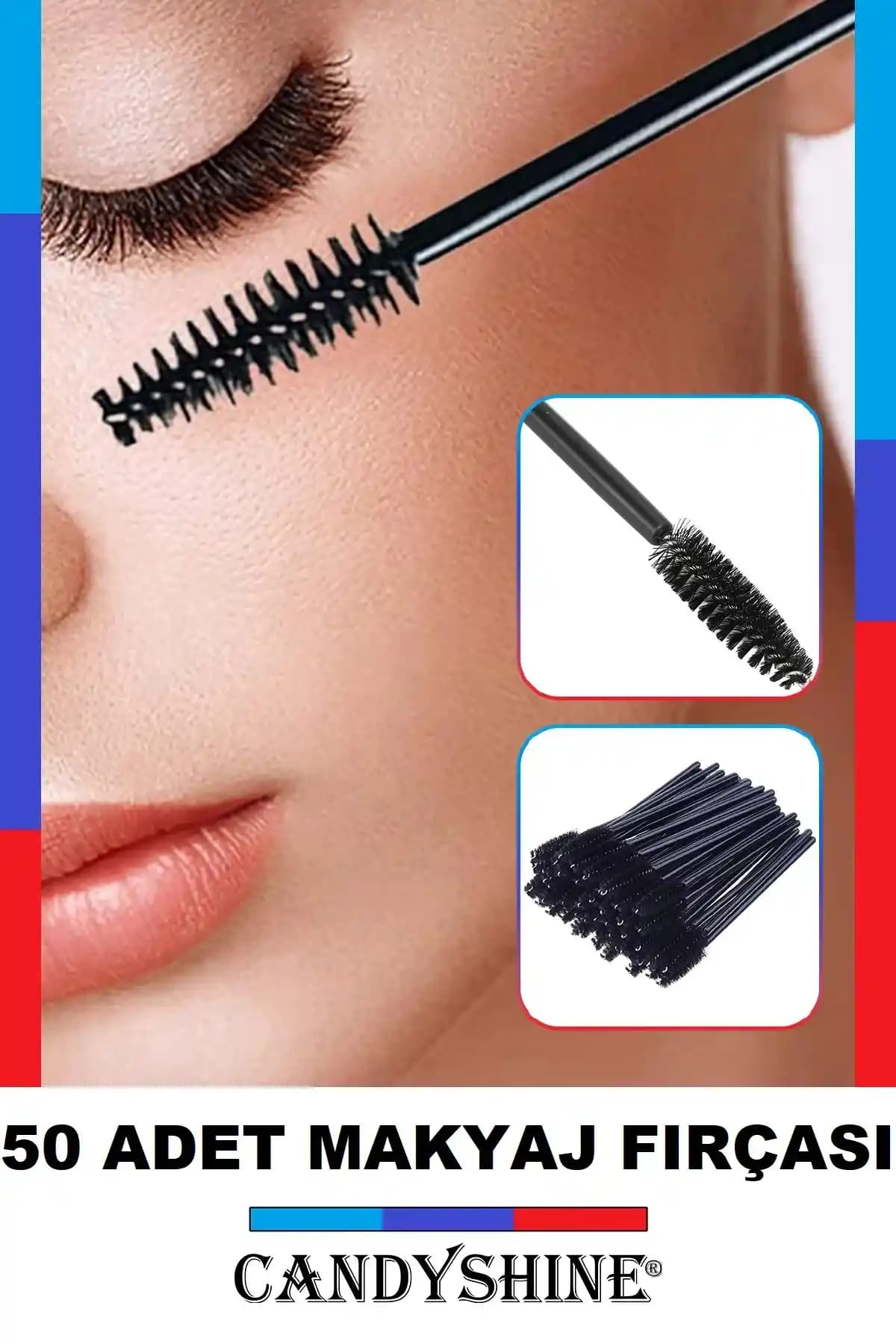 CandyShine Çok Fonksiyonlu Kaş ve Kirpik Kıvırma Fırçası ile Makyajınızı Geliştirin