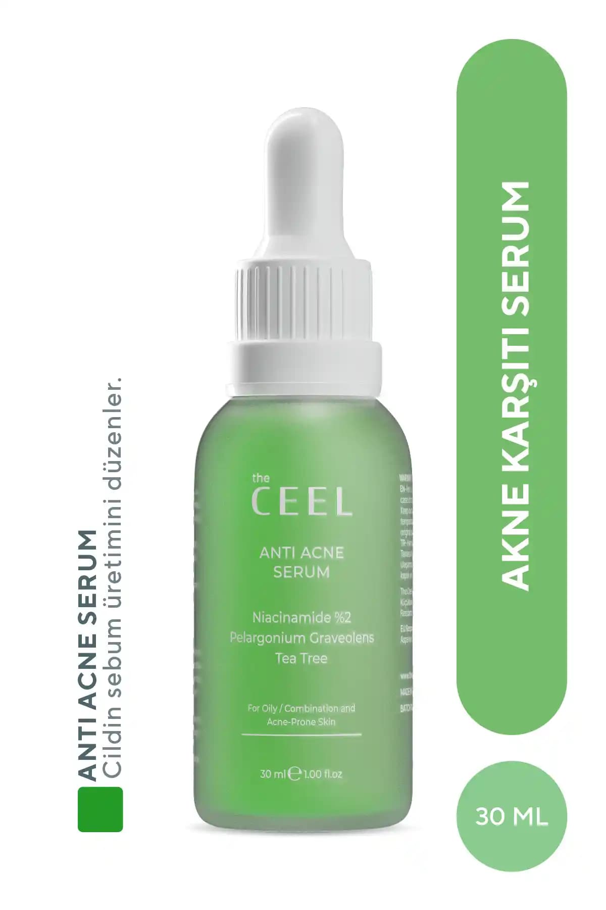 Ceel Sivilce ve Akne Karşıtı Cilt Serumu: Doğal ve Etkili Çözümle Cilt Sağlığınızı Koruyun