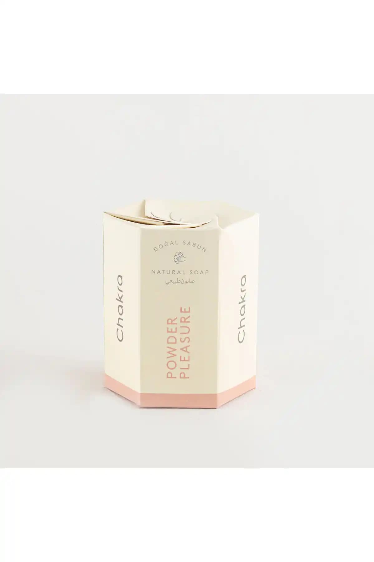 Chakra Doğal Sabun Powder Pleasure 4'lü Paket Yüz ve Vücut Temizliği İçin Doğal Sabun