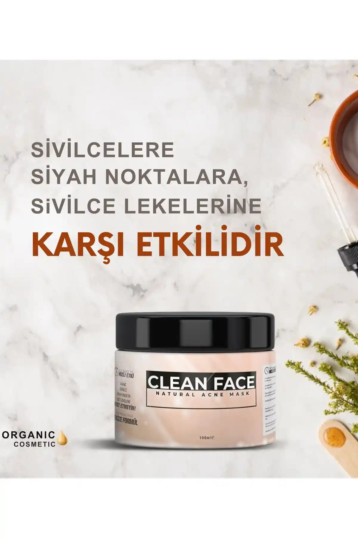 Clean Face Cilt Maskesi: Doğal ve Etkili Cilt Bakım Ürünü Türkiye Menşei