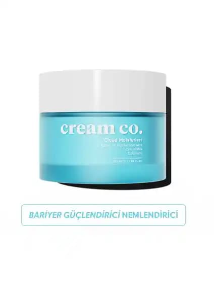 Cream Co. Su Bazlı Bariyer Onarıcı Cloud Moisturizer: Hassas ve Kuru Ciltler İçin Hafif Nemlendirici