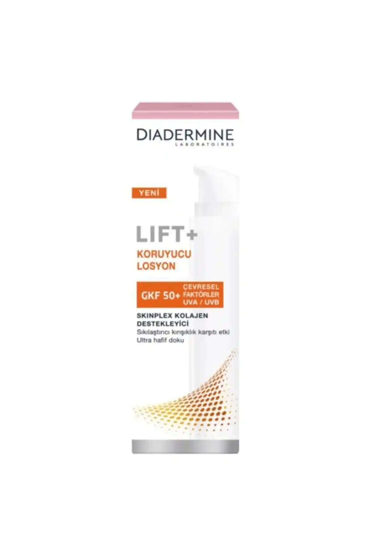 Diadermine Lift+ Kırışıklık Karşıtı Koruyucu Losyon Güneş Koruma ve Cilt Güçlendirme