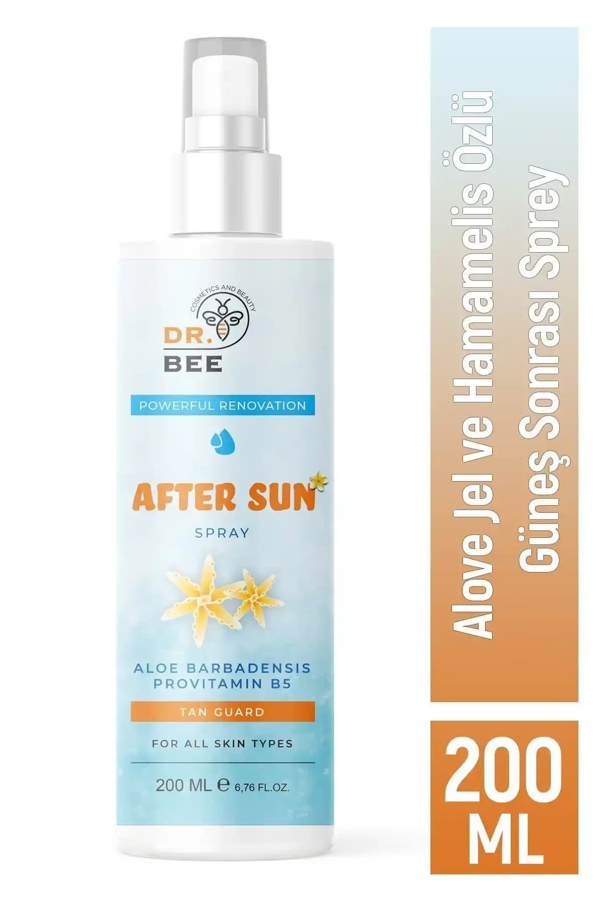 Dr.Bee After Sun Sprey 200 Ml Güneş Sonrası Cilt Bakımında Etkili ve Rahatlatıcı Çözüm