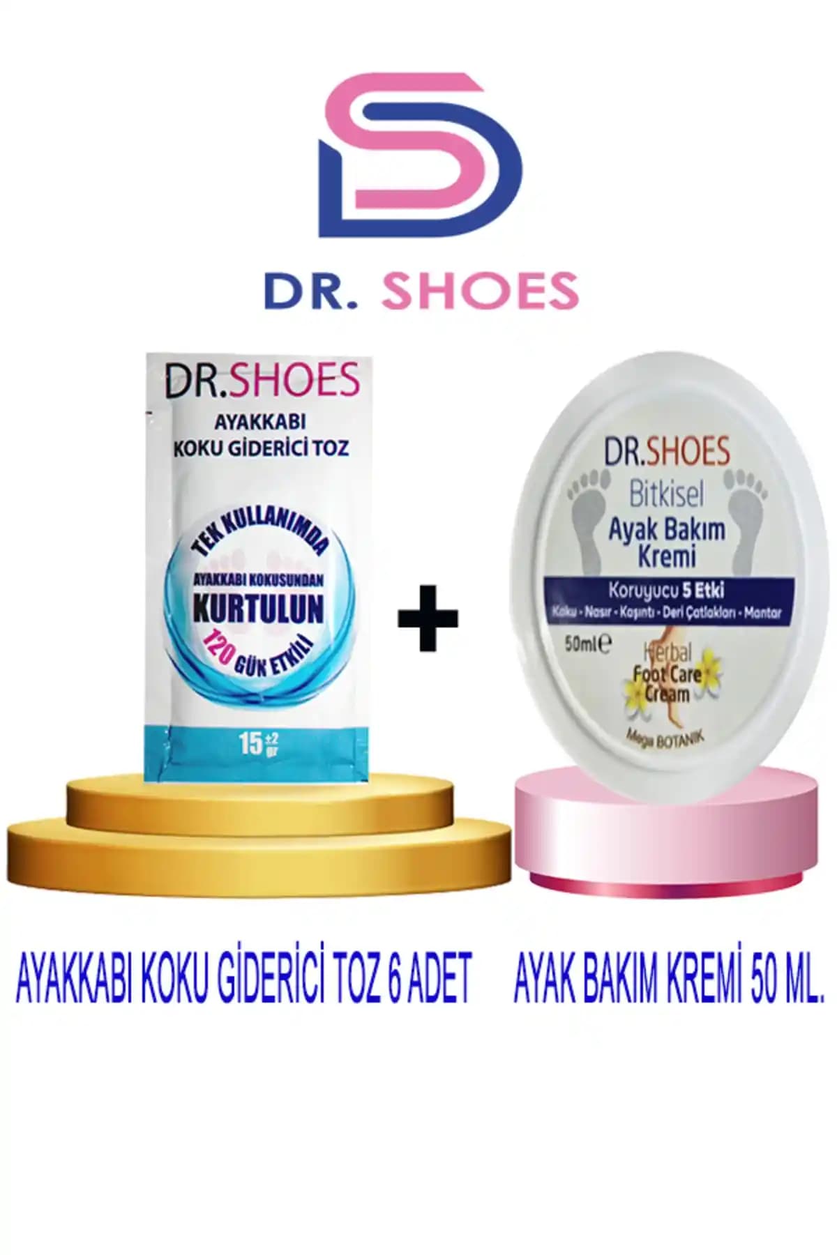 DR. SHOES Ayakkabı Koku Giderici Toz ve Organik Ayak Bakım Kremi İncelemesi