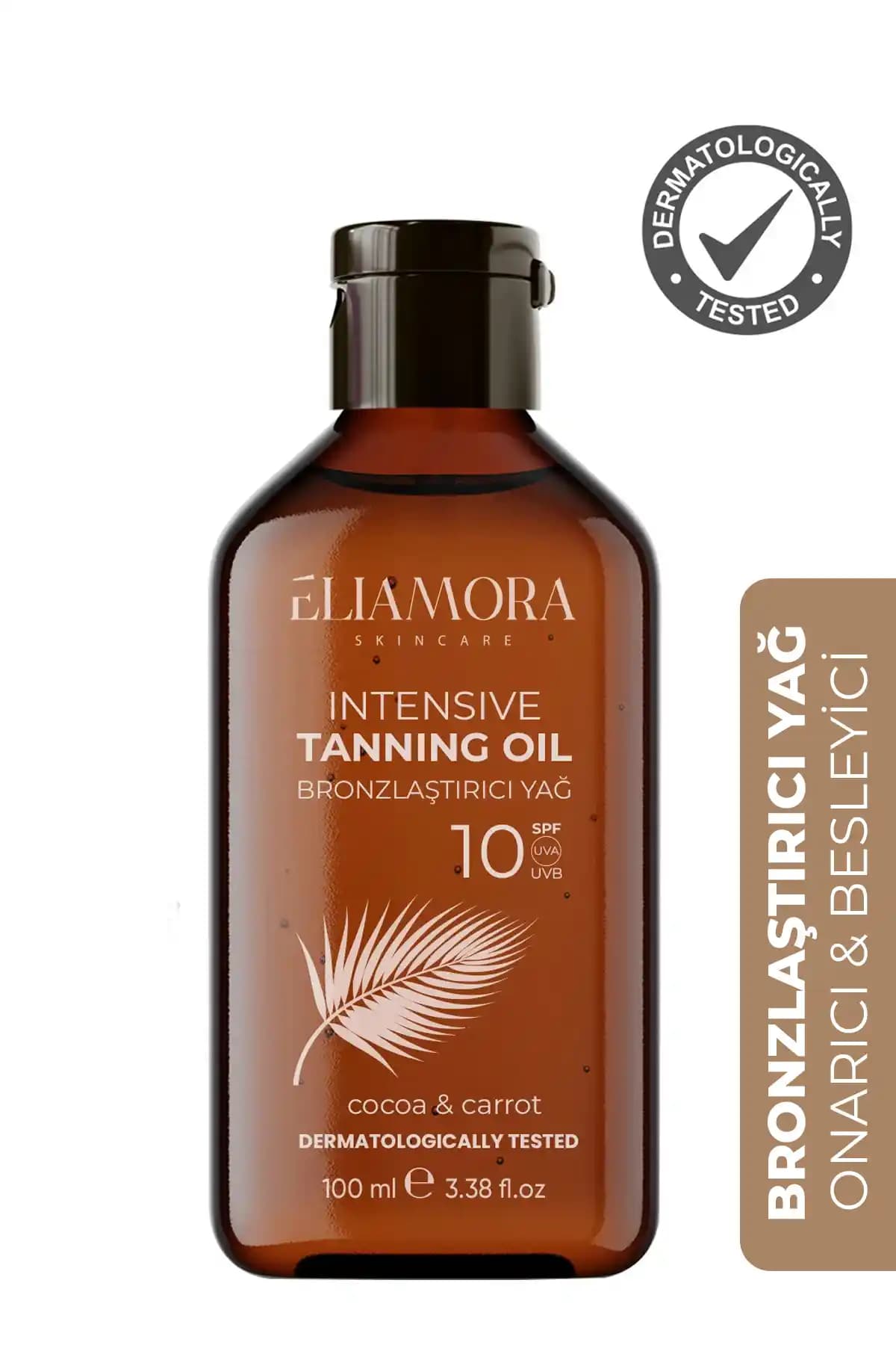 Eliamora Bronzlaştırıcı Yağ ile Doğal ve Sağlıklı Bronzluk Sağlayan Güneş Öncesi Bakım