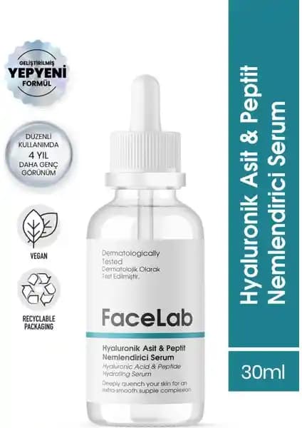 Facelab Yoğun Nemlendirici Hyalüronik Asit Serumu: Cilt Bakımında Yeni Dönem