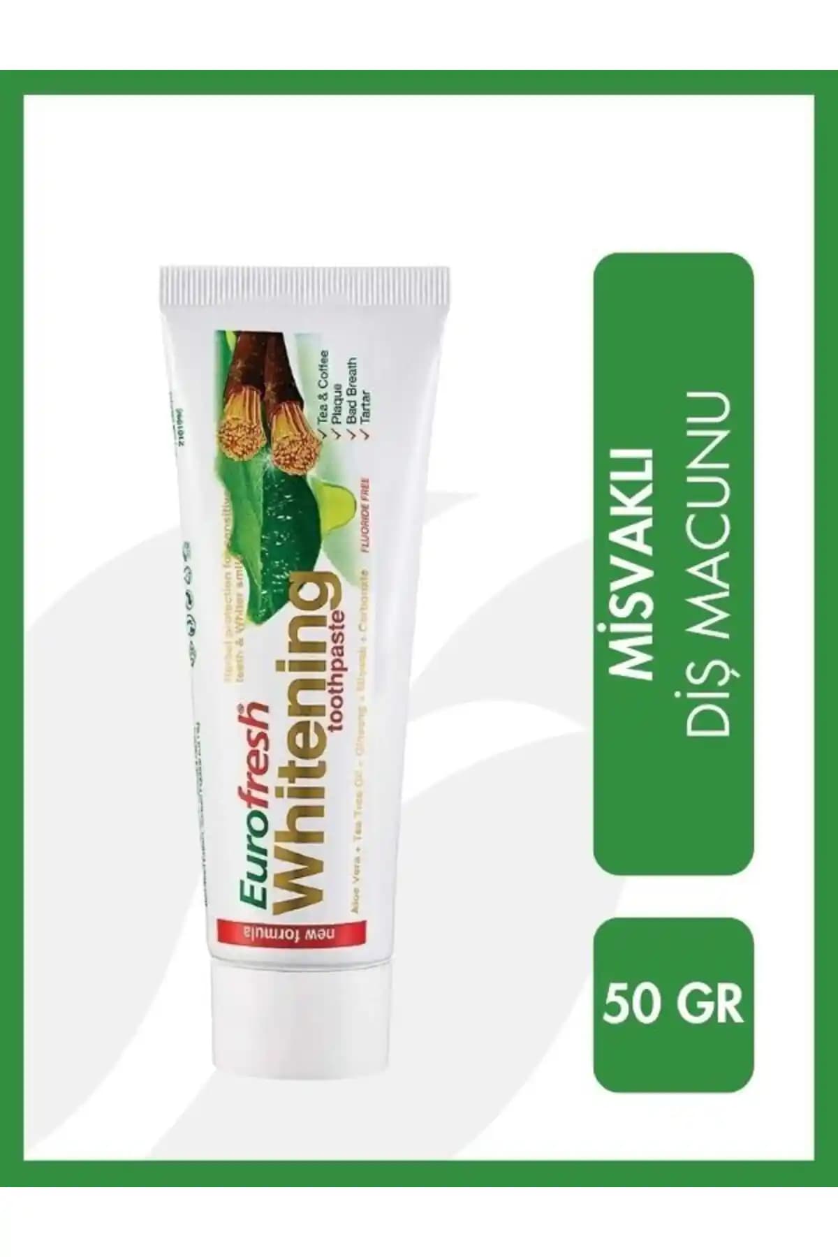 Farmasi Eurofresh Misvaklı Beyazlatıcı Diş Macunu: Doğal ve Güvenilir Ağız Bakım Ürünü