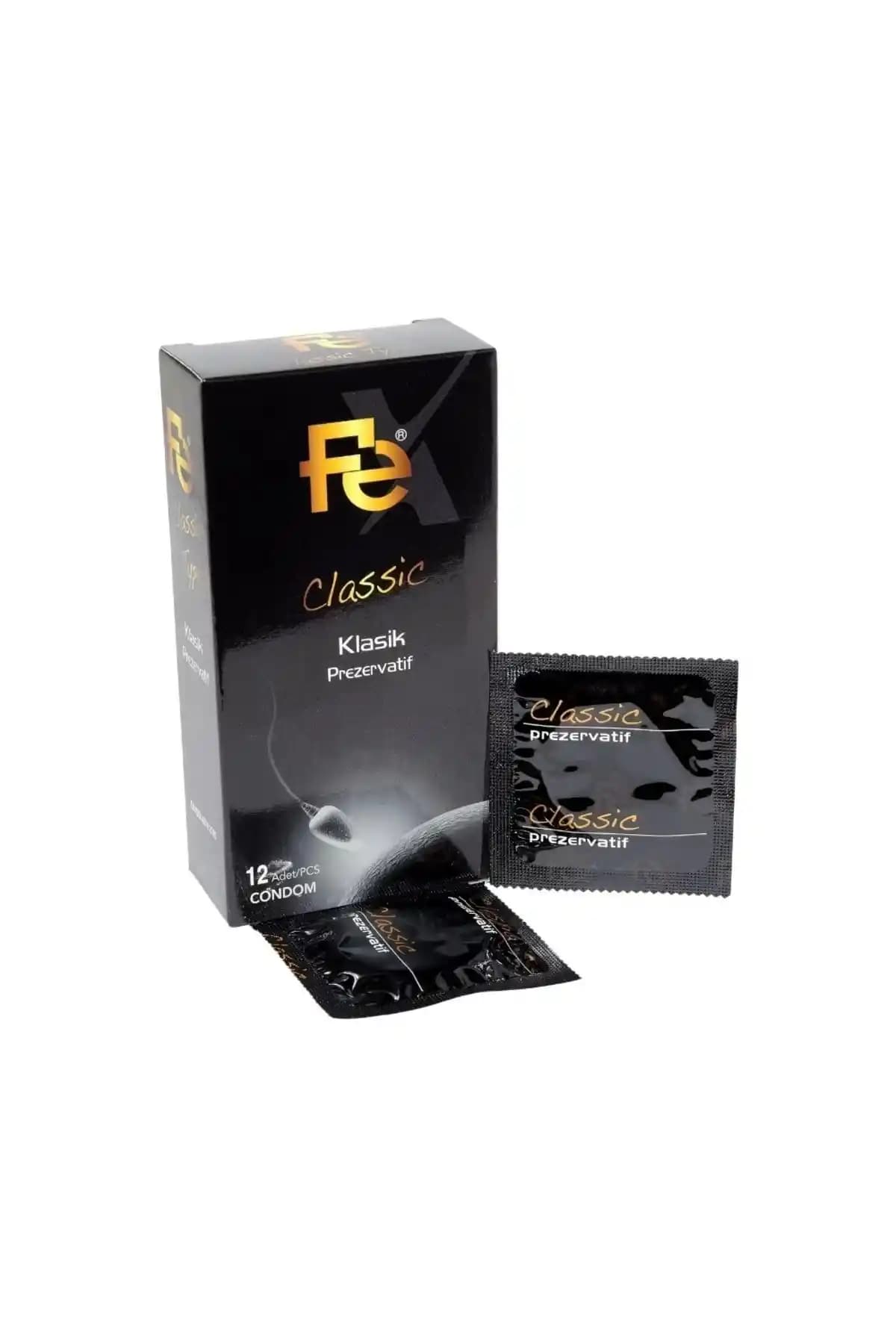 Fe Prezervatif Klasik 12li Güvenli ve Konforlu Cinsel Koruma Ürünü
