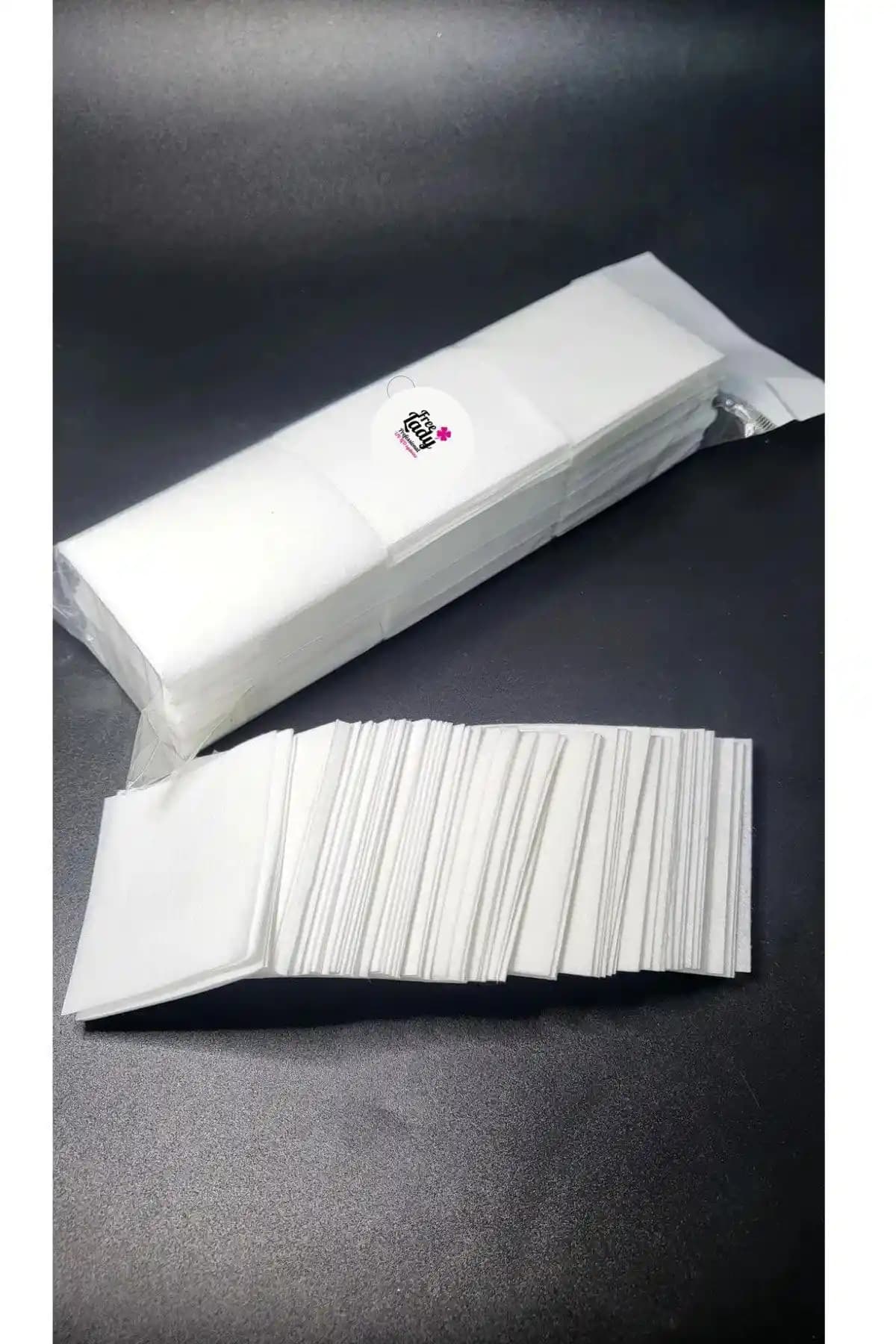 FREELADY Kalıcı Oje Tüysüz Mendil Profesyonel Tırnak Temizliği ve Bakım Çözümü